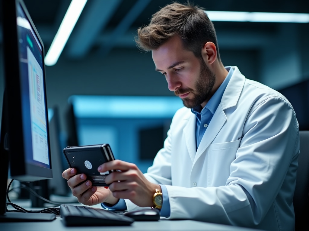 Cryptocurrency device repair specialist